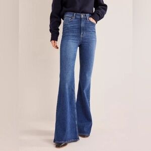 Nwt Boden Super Flare Jeans
